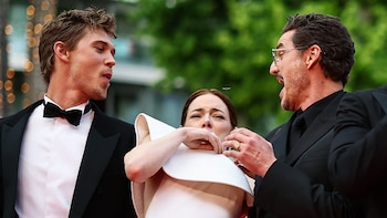 El susto de Emma Stone