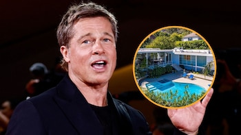 La mansión de Brad Pitt