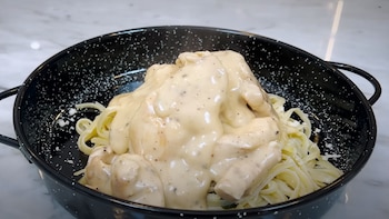 Receta de salsa Alfredo, rápida