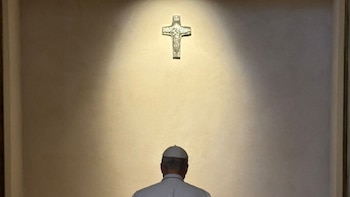 El papa León XIV visitó