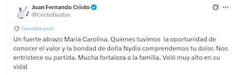 El exministro del Interior lamentó