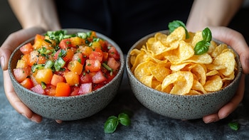 Una dieta saludable se asocia