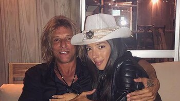 Claudio Paul Caniggia y Sofía