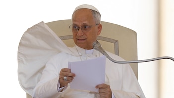 El papa León XIV instó