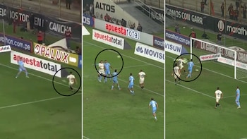 Gol de Edison Flores en