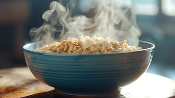 ¿Avena con leche o agua?