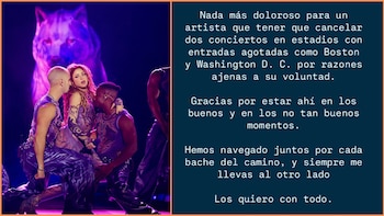Shakira se refirió a la