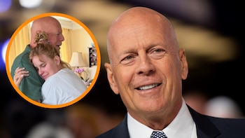 Bruce Willis reaparece en conmovedoras