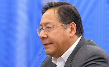 El presidente de Bolivia, Luis