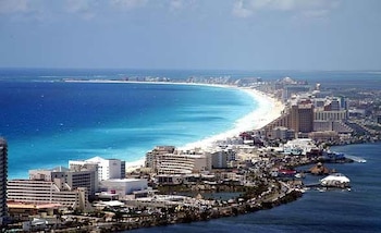 La temperatura media en Cancún