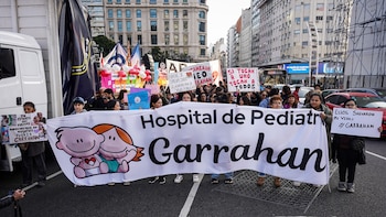 Los trabajadores del Hospital Garrahan