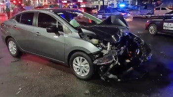 Cruzó la avenida 9 de