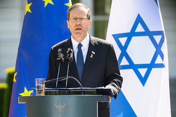 El presidente de Israel, Isaac
