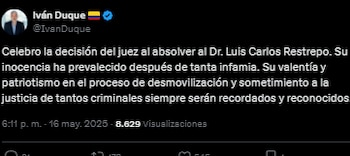 Iván Duque reaccionó a la